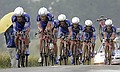 Tour de France - 7 juli 2004<br />4e etappe Cambrai - Arras (ploegentijdrit)<br /><br />FOTO: Cor Vos